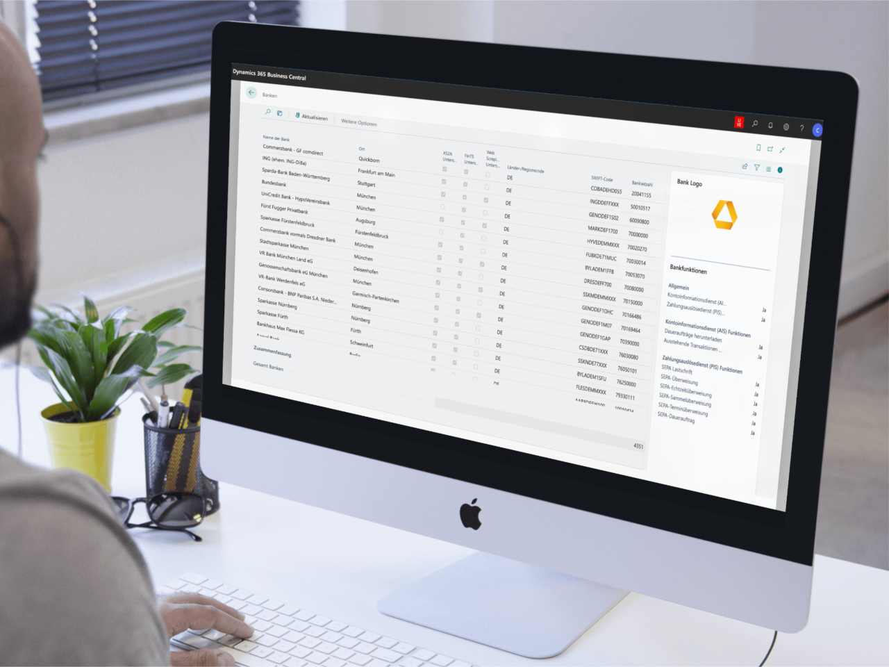 Bankkonten direkt in Business Central integrieren