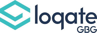 Das Logo von Loqate GBG